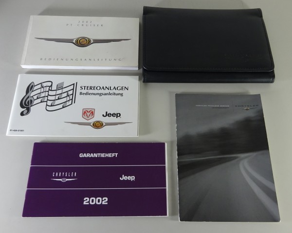 Bordmappe + Betriebsanleitung / Handbuch Chrysler PT Cruiser Stand 2002