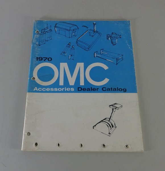 Zubehör-Katalog / Teilekatalog OMC Accessories Dealer Catalog Stand 1970