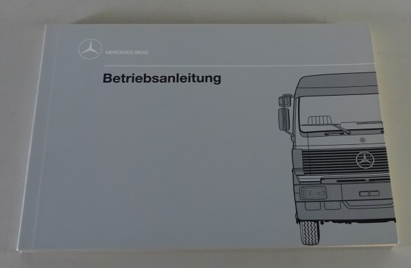 Betriebsanleitung / Handbuch Mercedes-Benz LKW MK / SK 1222 - 2648 Stand 06/1989