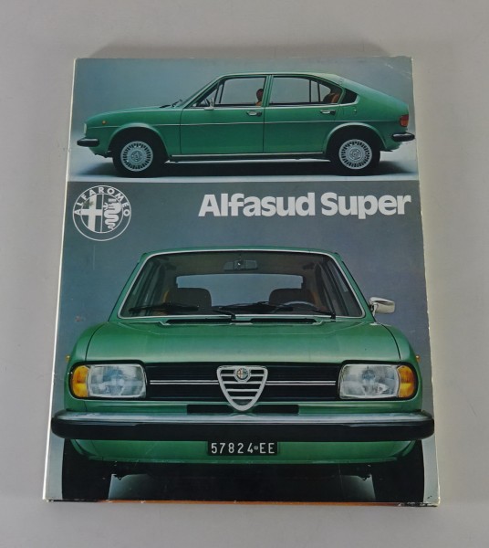 Pressemappe Alfa Romeo Alfasud Super Stand 12/1977