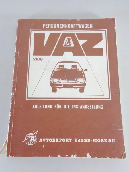 Werkstatthandbuch / Reparaturanleitung Lada Samara 1300 VAZ 2108 Stand 03/1984