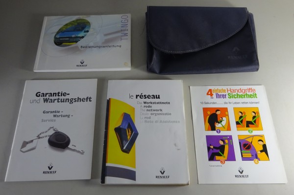 Bordmappe + Betriebsanleitung Renault Twingo Stand 04/2000