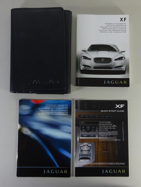 Owner´s Handbook / Instructieboekje Jaguar XF Typ X250 from 2011