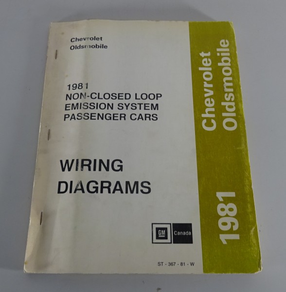 Electric Wiring Driagrams Chevrolet Camaro/Impala + Oldsmobile 98 etc. from 1978