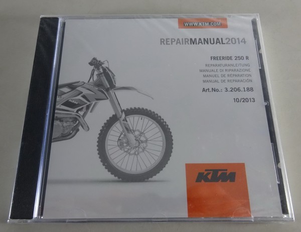 Werkstatthandbuch / Workshop Manual KTM Freeride 250 R Bj. 2014