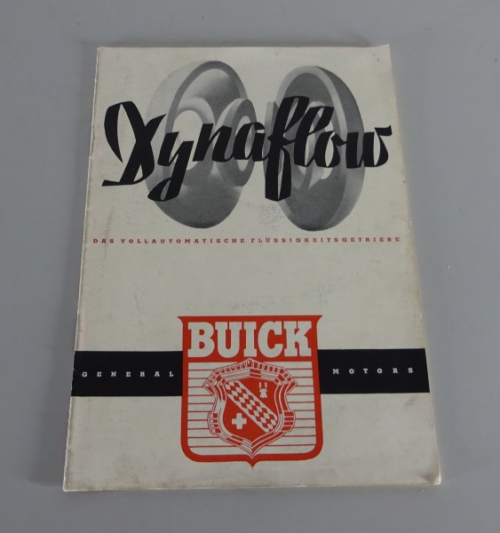 Prospekt Buick Dynaflow Getriebe in Skylark, Special, Century, Super... von 1954