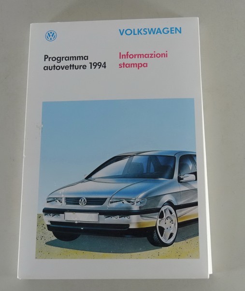 Cartella stampa VW Polo 86c, Golf 3 / III + Cabrio, Vento, Corrado etc. 09/1993