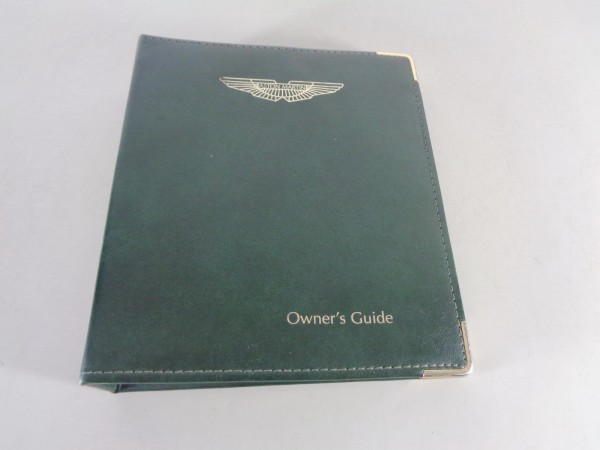 Betriebsanleitung / Handbuch Aston Martin DB7 Stand 02/1997 auf englisch