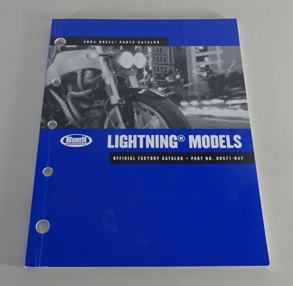 Parts catalog / Spare parts list Buell Lightning Models 2004 from 07/2003