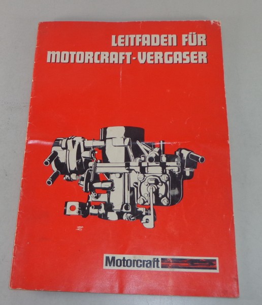 Werkstatthandbuch Motocraft Vergaser