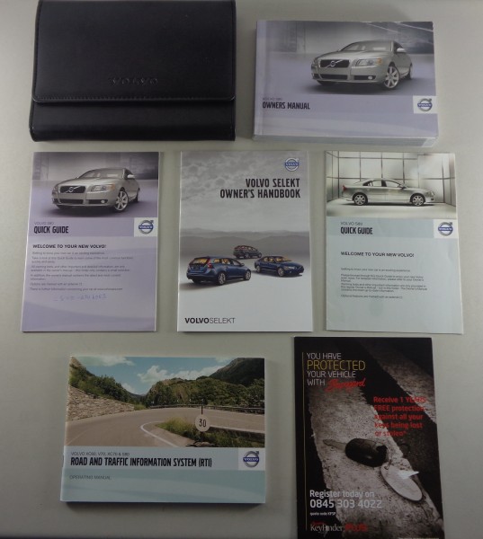 Owner's Manual + wallet Volvo S80 Typ AS von 2011