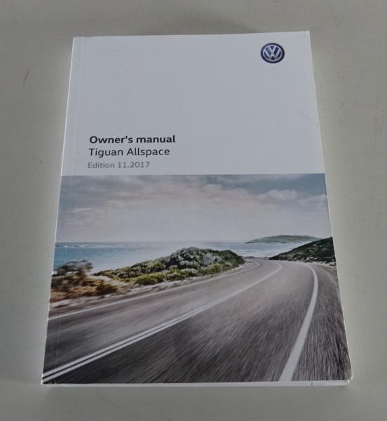 Owner´s Manual / Handbook VW Tiguan Allspace Stand 11/2017
