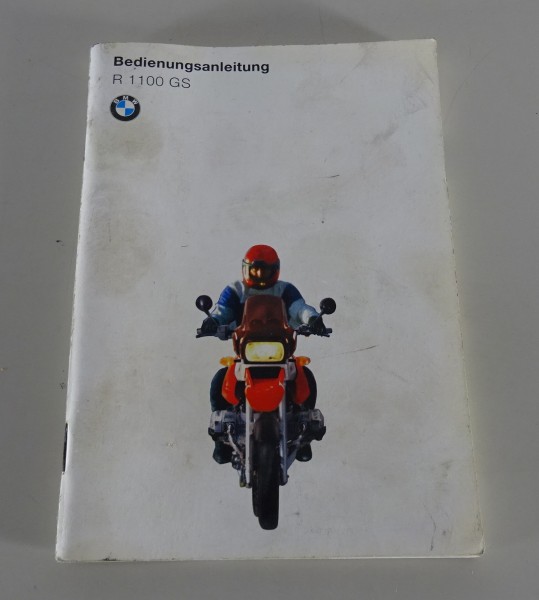 Betriebsanleitung / Handbuch BMW Motorrad R 1100 GS Stand 06/1996