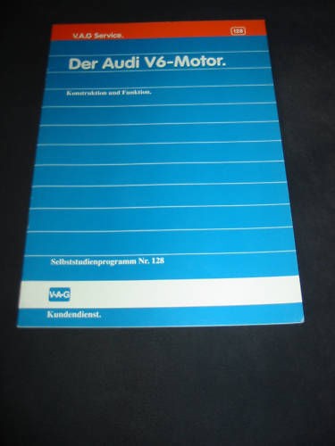 SSP 128 Audi 80 100 Coupe C4 V6 Motor Konstruktion 1990