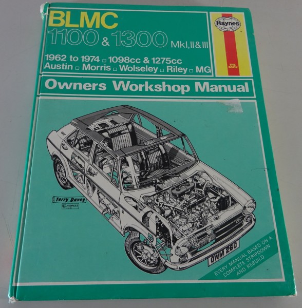 Werkstatthandbuch / Workshop Manual | BLMC 1100 / 1300 Mk 1/2/3 | 1962 - 1974