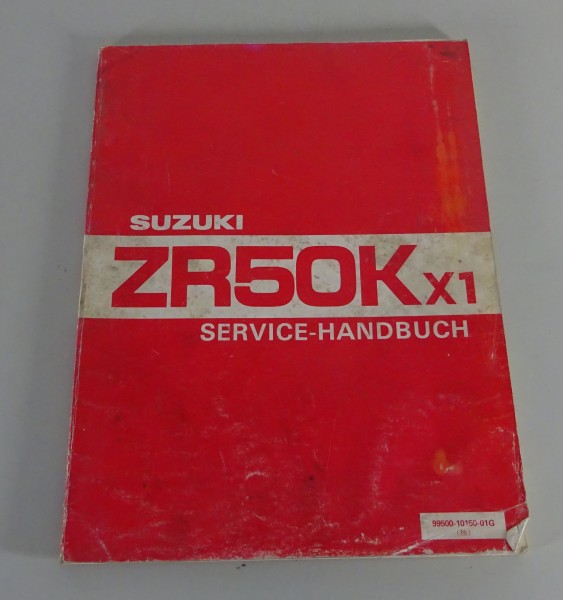 Werkstatthandbuch / Service-Handbuch Suzuki ZR50Kx1 Stand 11/1981