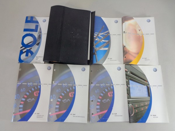 Owner's Manual / Handbook + Wallet VW Golf V / 5 printed 12/2003