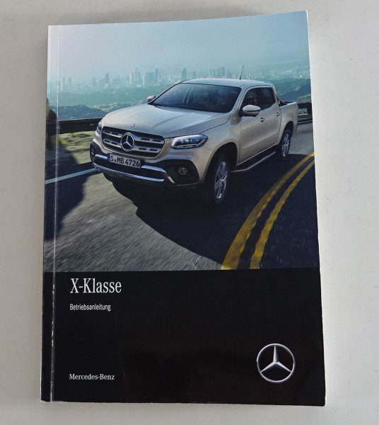 Betriebsanleitung / Handbuch Mercedes Benz X-Klasse Baureihe 470 Stand 10/2017