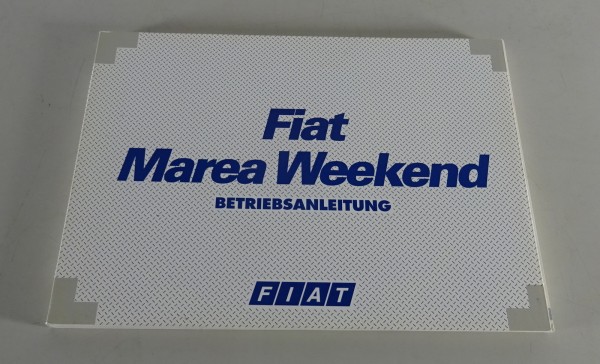 Betriebsanleitung / Handbuch Fiat Marea Weekend Stand 08/2000
