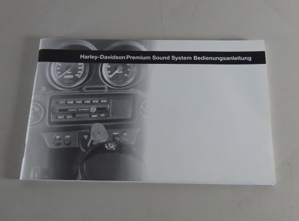 Betriebsanleitung Harley Davidson Premium Sound System von 2002