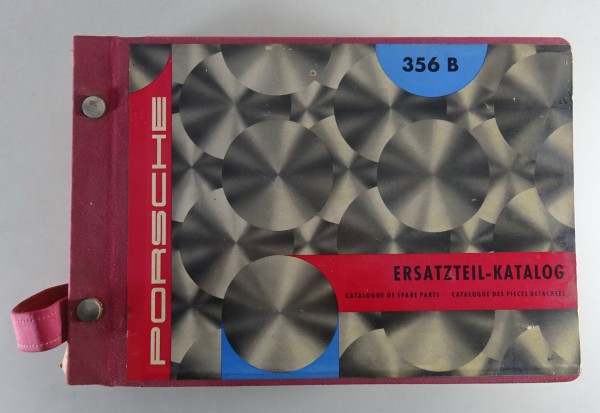Teilekatalog / Ersatzteile-Katalog / Parts List Porsche 356 B 01/1960 Original