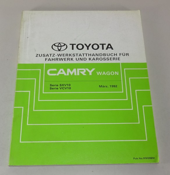 Werkstatthandbuch Nachtrag Toyota Camry Wagon Fahrwerk & Karosserie von 03/1992