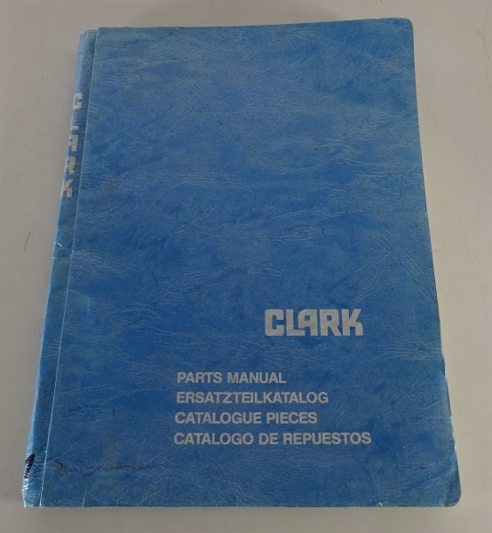 Teilekatalog / Parts Catalog Clark Gabelstapler Forklift TM 145 ab 1985