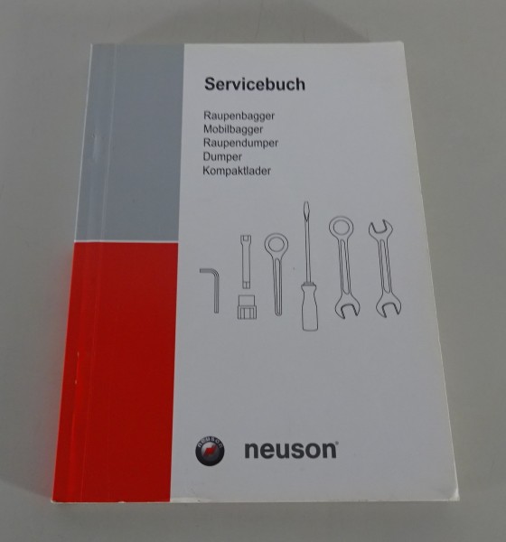 Servicebuch Neuson Baumaschinen Raupenbagger / Mobilbagger / Raupendumper etc.