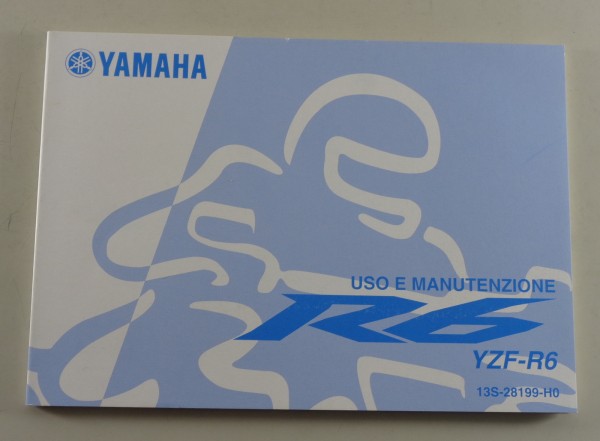 Uso e Manutenzione Yamaha R6 Typ YZF-R6 from 09/2007