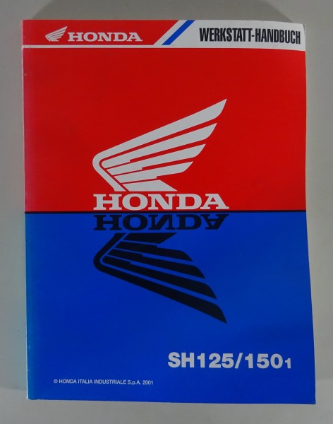 Werkstatthandbuch Honda SH 125 / 150 Stand 2001