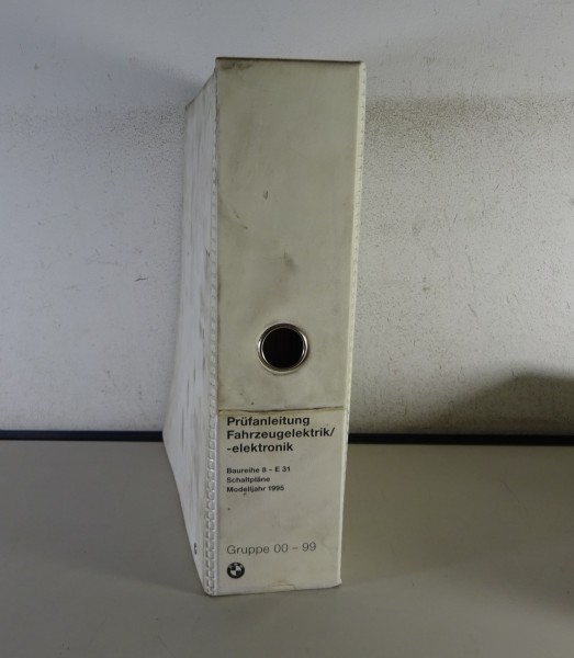 Werkstatthandbuch Elektrik / Schaltpläne BMW 8er E31 840 Ci 850 Ci 850 CSi 1995