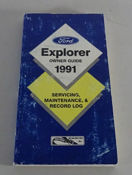 Owner´s Manual / Handbook Ford Explorer Stand 1991