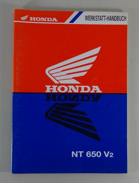 Werkstatthandbuch Ergänzung Honda NT 650 V2 Stand 09/2001