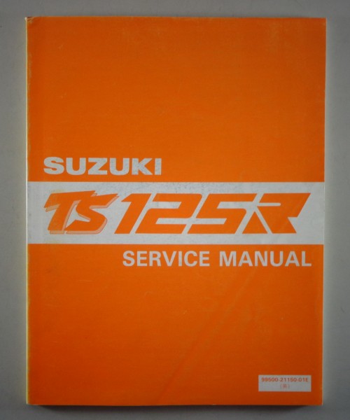 Workshop Manual / Repair Manual Suzuki TS 125 R Enduro Stand 04/1989