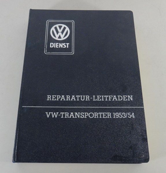 Werkstatthandbuch VW Transporter + Bus + Samba T1 Splitwindow Stand 1953