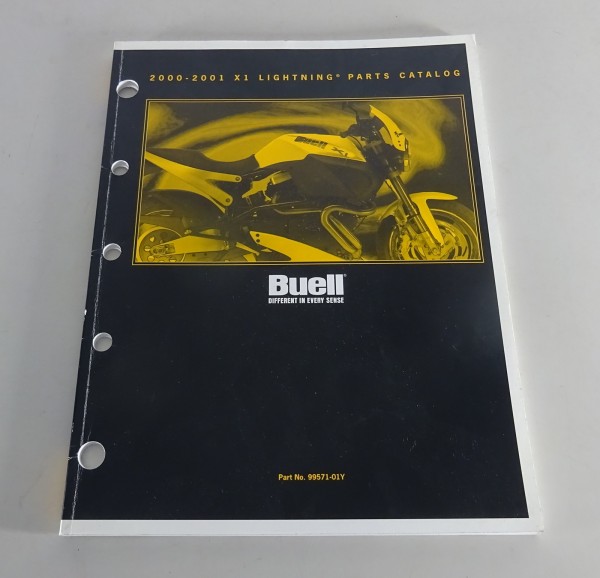 Parts catalog / Spare parts list Buell Lightning X1 Model 2000/2001 from 11/2000