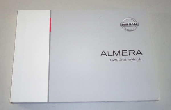 Owner's Manual Nissan Almera N16 from 5/20004