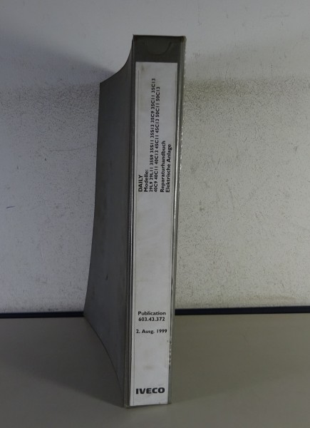 Werkstatthandbuch Elektrische Anlage Iveco Daily III / 3 2. Ed. Stand 1999
