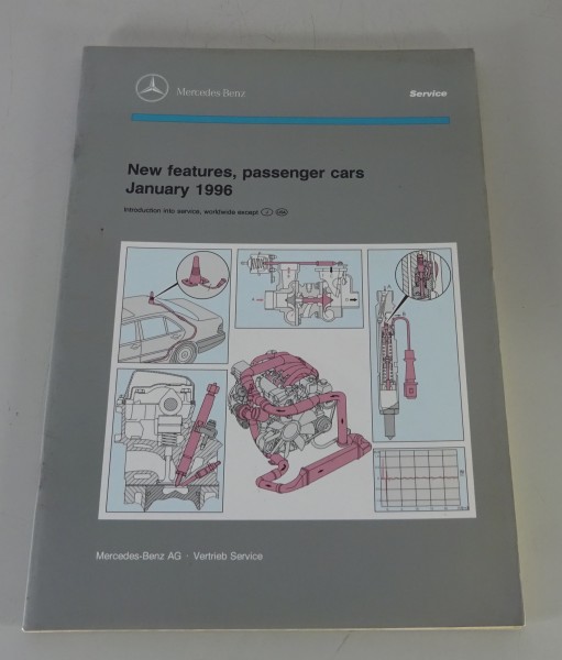 Workshop Manual / Introduction Mercedes W210 E 280 Turbo-Diesel, E 290, E 420´96