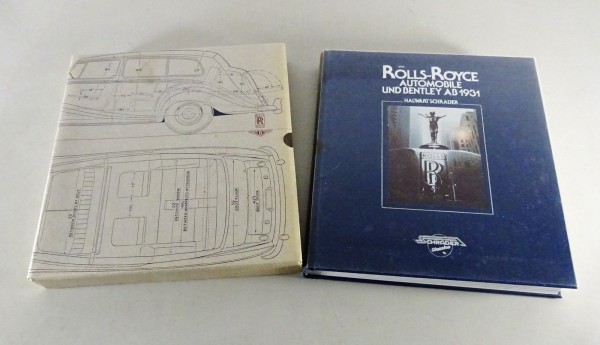 Bildband Rolls Royce Automobile und Bentley ab 1931 Stand 1988