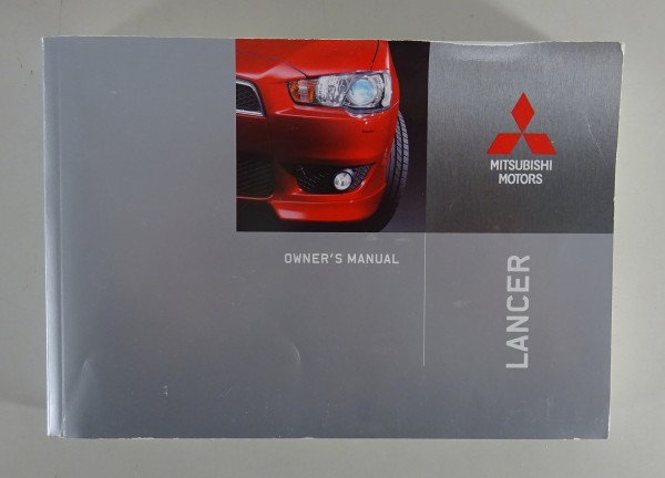 Owner´s Manual / Handbook Mitsubishi Lancer 200 Typ CYO from 2008