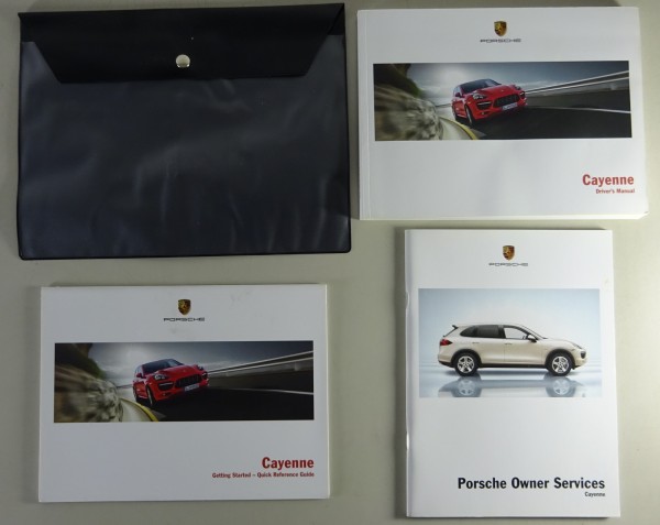 Owner's Manual + wallet Porsche Cayenne Typ 948 von 01/2013