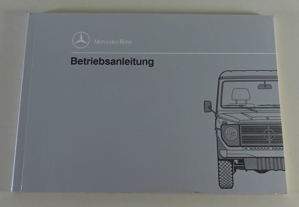 Betriebsanleitung / Handbuch Mercedes G-Modell W461 230 GE / 290 GD von 02/1992