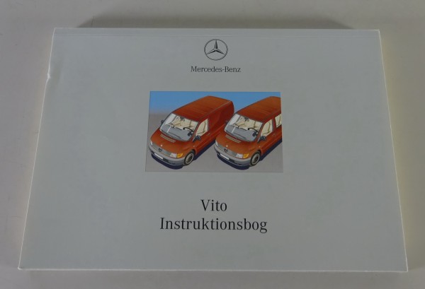 Instruktionsbog Mercedes-Benz W638 Vito 108, 110, 112 CDI von 02/1999 - Dänisch