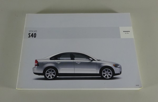 Betriebsanleitung / Handbuch Volvo S40 Stand 2004