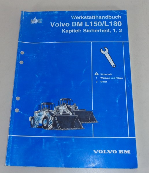 Werkstatthandbuch Volvo BM L 150 / L 180 Radlader von 02/1994