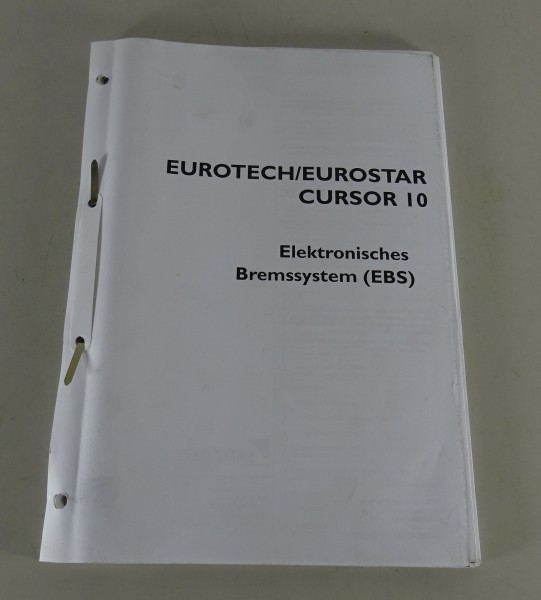 Werkstatthandbuch Iveco Elektronisches Bremssystem (EBS) Stand 2000