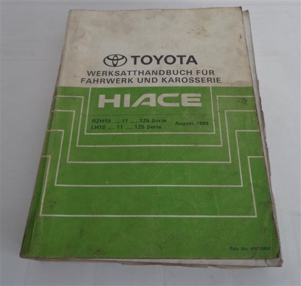 Werkstatthandbuch Grundhandbuch Toyota Hiace Karosserie Fahrwerk St. 08/1989