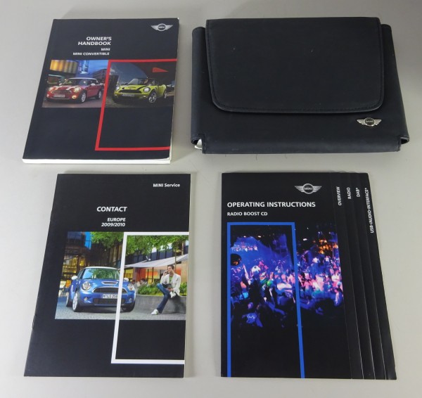 Owner's Manual + Wallet R56 / R57 Mini + Mini Convertible / Cabrio 08/2009