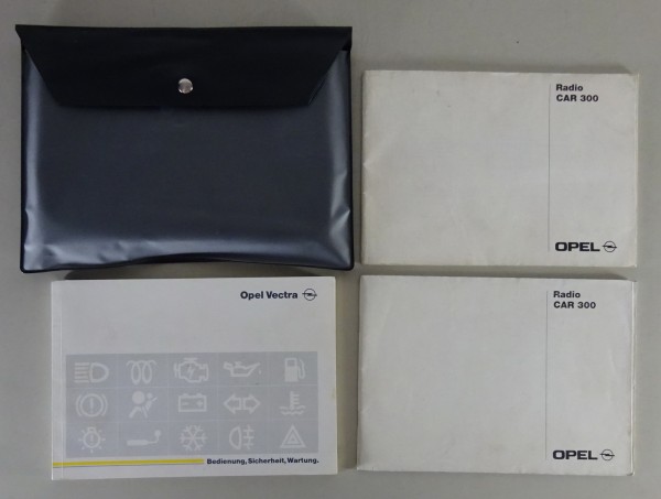 Bordmappe + Betriebsanleitung / Handbuch Opel Vectra B Stand 01/1997